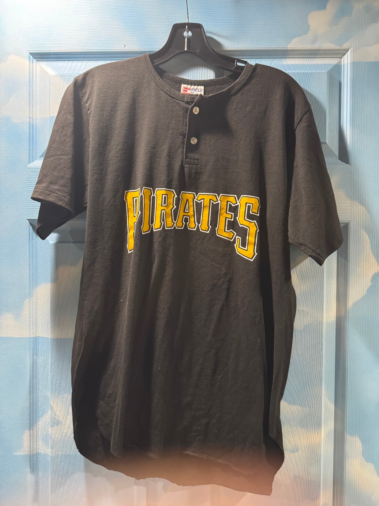 Pirates 2 button tee
