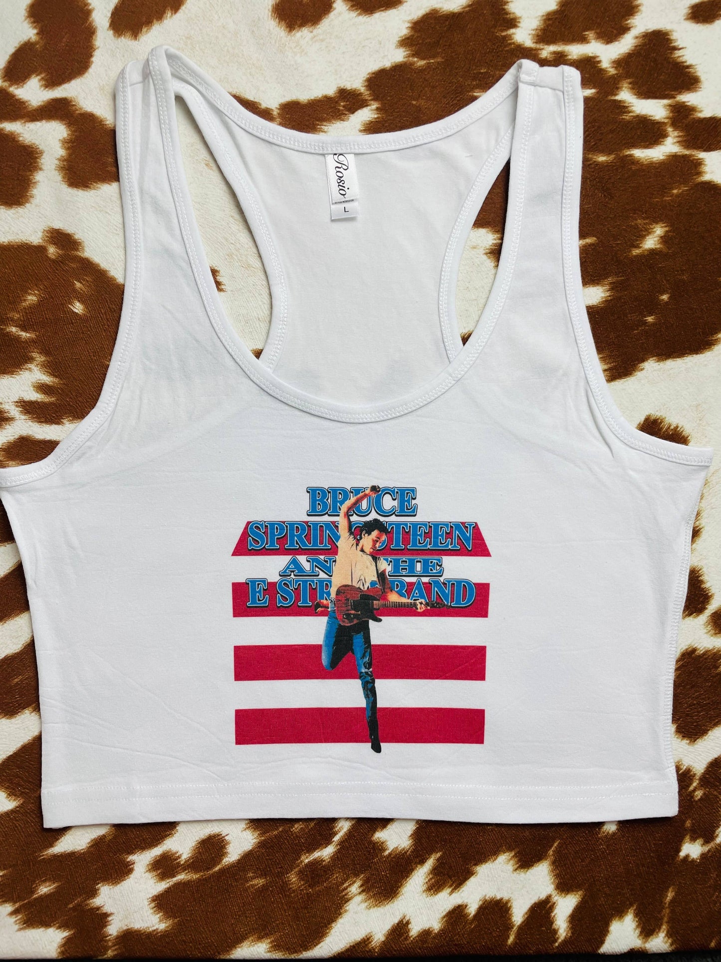 Wilde roots - Bruce Racerback Cropped Tank
