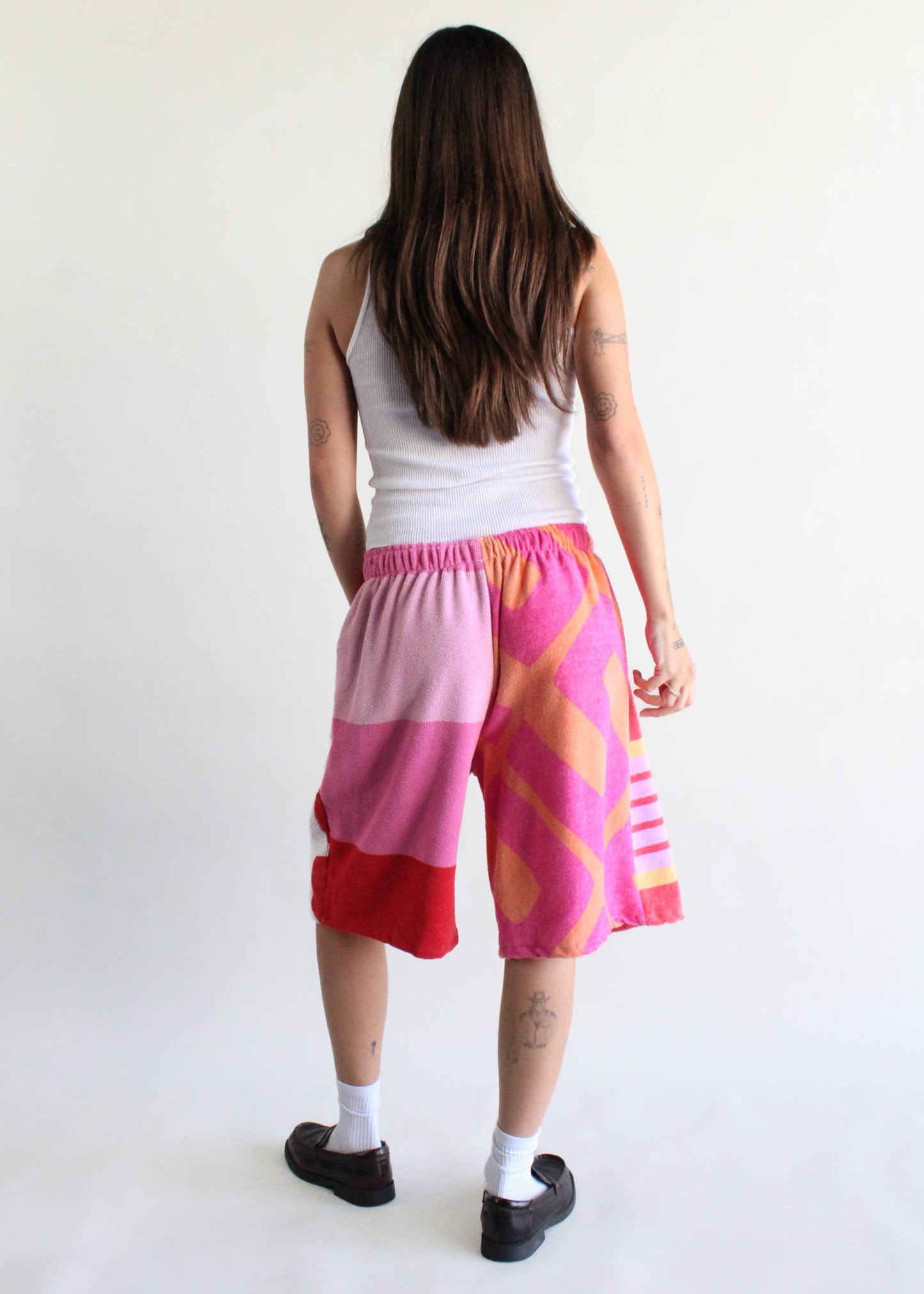 American Recycled Clothing - Pieced Terry Wide Leg Jort Bundle