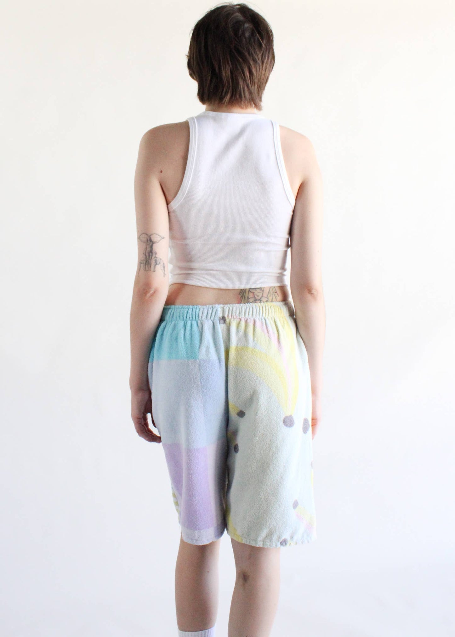 American Recycled Clothing - Pieced Terry Wide Leg Jort Bundle