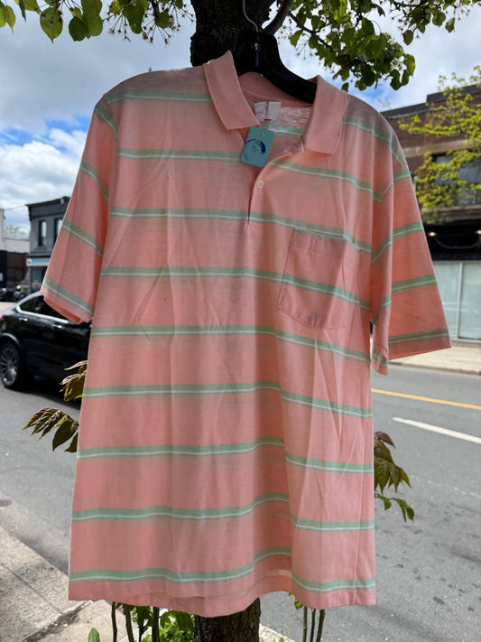 Men’s crew neck polo
