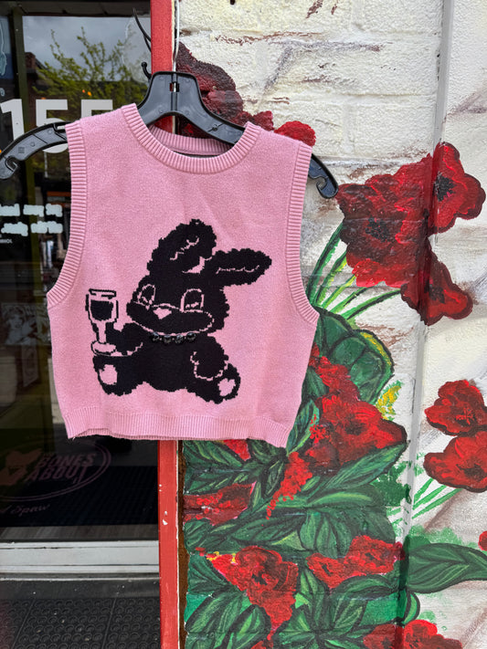 Drunk bunny cider vest