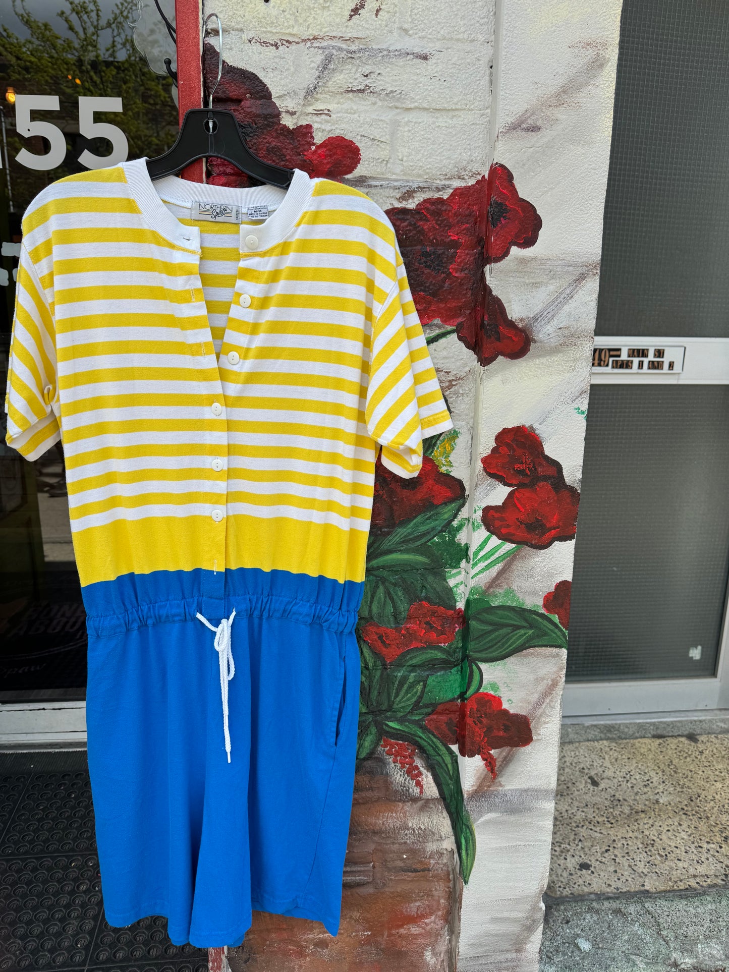 Retro rad short romper